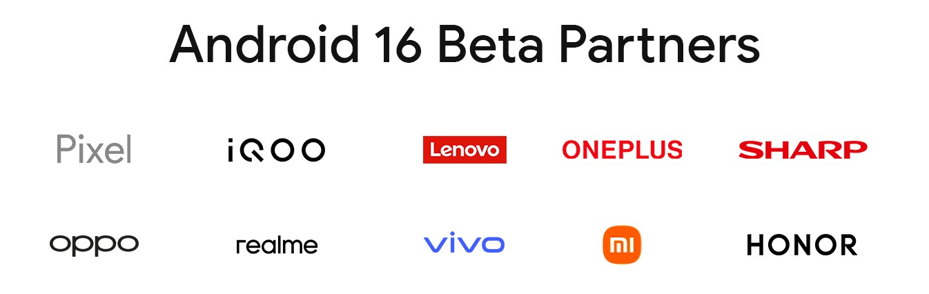 android 16 testing brands android 16 testing brands