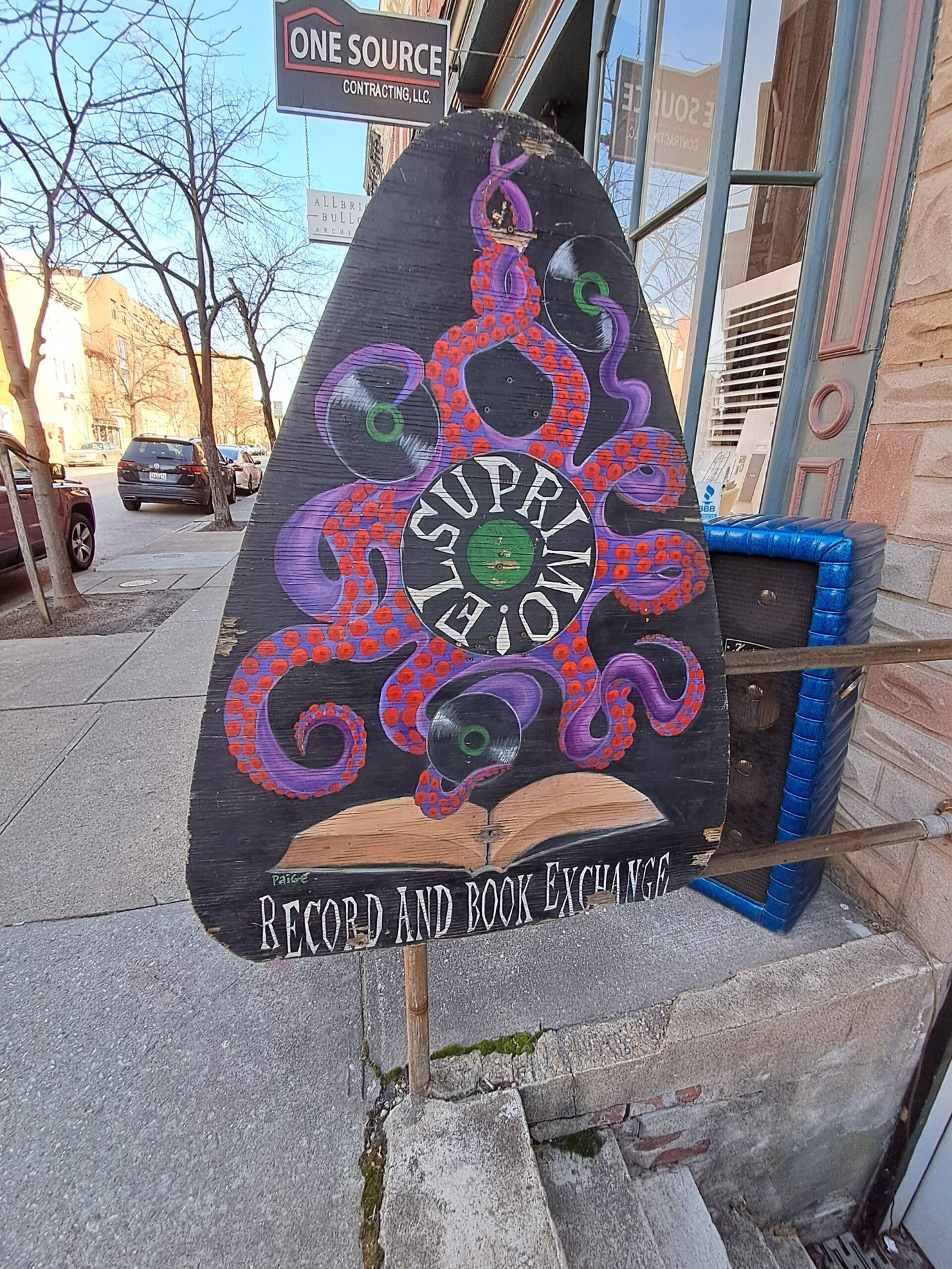 Samsung Galaxy A25 5G painted sign