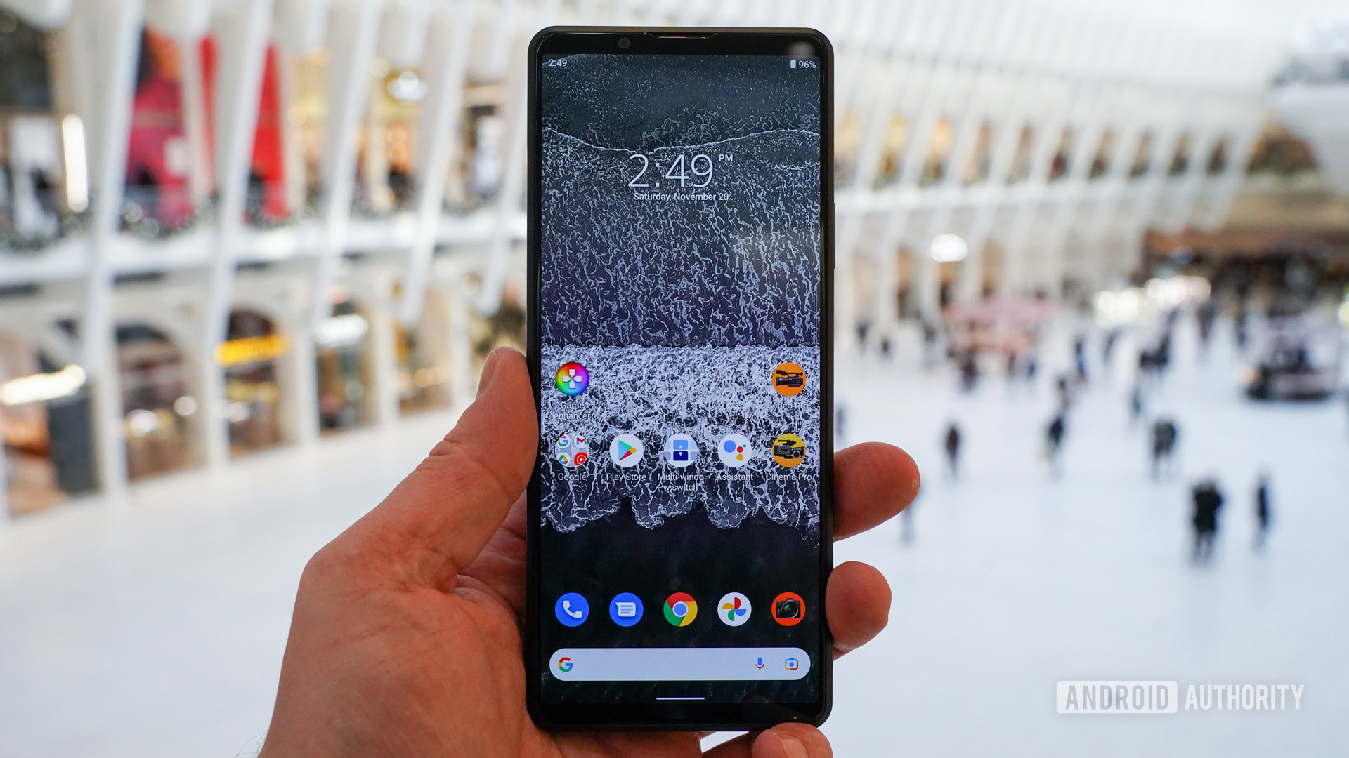 Sony Xperia Pro I display in Oculus