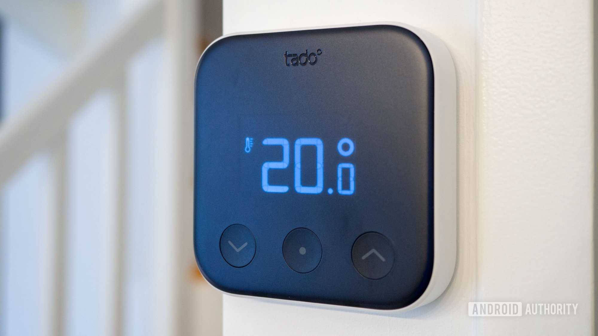 tado x smart thermostat on wall tado x smart thermostat on wall